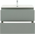 Тумба с раковиной Aquanet Джейн (Flat) 335435/330432 90 мисти грин