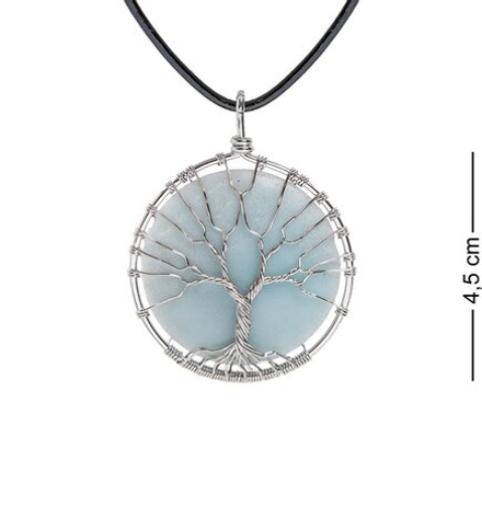 NP-01/5 Кулон с камнем «Амазонит»