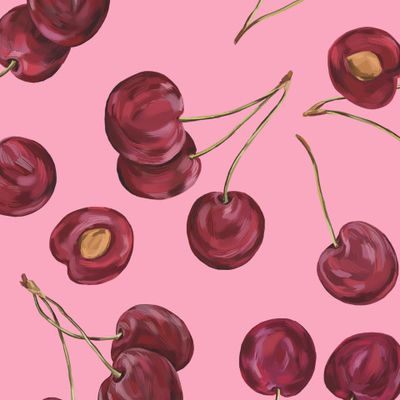 Спелая черешня (розовый)