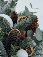 Композиция настольная со свечами