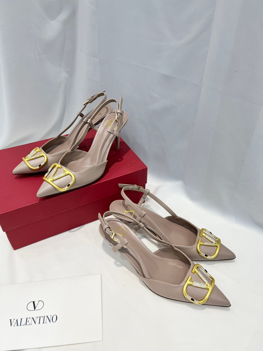 Valentino Vlogo Slingback Pump