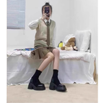 FANNAISHI PU Ankle Boots 7cm Women"s Black