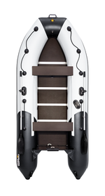 Ривьера 3600 СК Компакт серый/черный + PARSUN T 9.9 (15) BMS (комплект лодка + мотор)