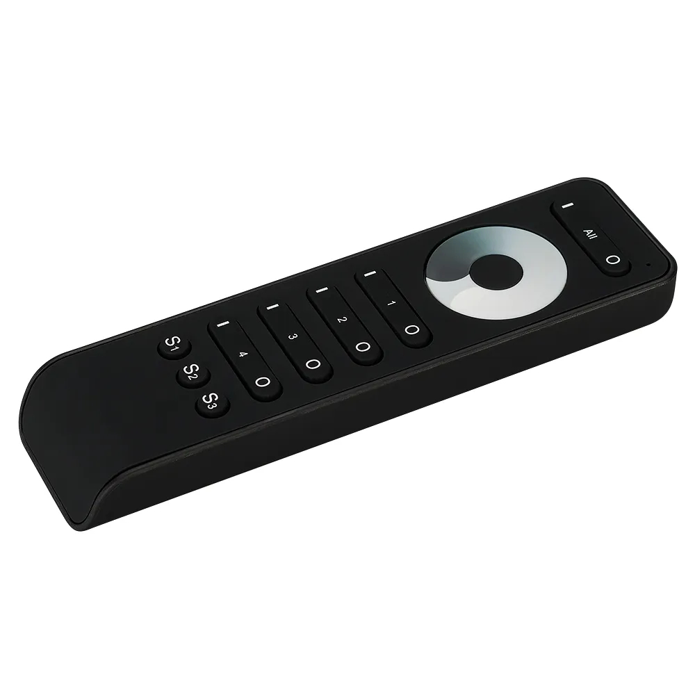 Пульт SMART-R33-DIM Black (4 зоны, 2.4G) (Arlight, IP20 Пластик, 5 лет) 025030