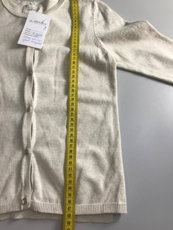 Кардиган Zara светлый, на 9/10 лет
