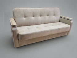 Диван прямой "Книжка с утяжкой" (Tucson 09) (ЛДСП Дуб Сонома)