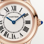 CARTIER RONDE DE Quartz Movement 30m Water Resistance Women"s Watch White Dial Steel Watch Case