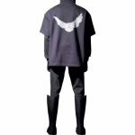 YEEZY x GAP x Balenciaga Dove Padded Heavy Fleece Tee, черный