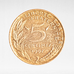 France, 5 Centimes 1992, VF