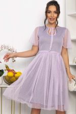 Платье У твоих ног (сиреневое) П13825-39М LT Collection