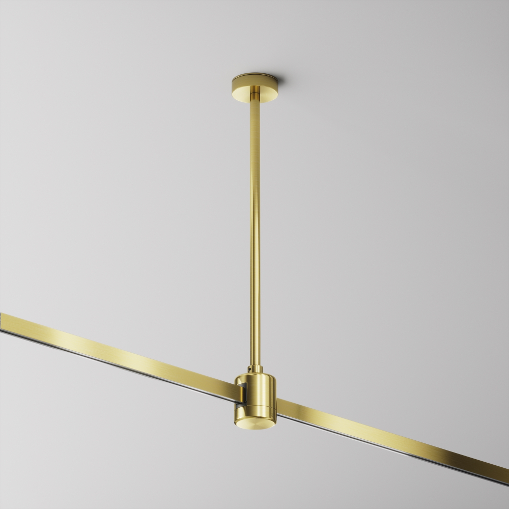 Крепление потолочное Medium 300мм с прямым коннектором питания Maytoni Flarity TRA158C-IPC1-BS