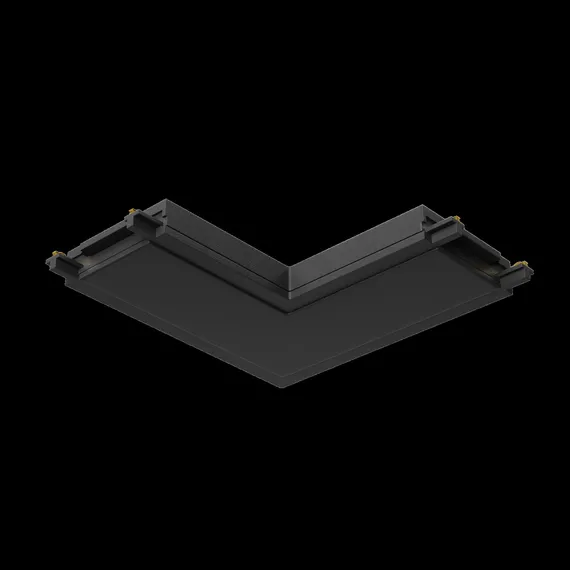 Конектор питания угловой Radity черный Technical tra084cl-11b