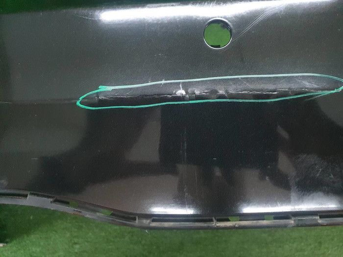 Бампер задний Mercedes S w222 (2017-2020) AMG