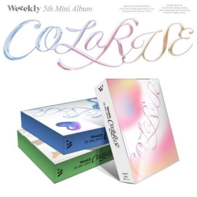 Альбом WEEEKLY - COLORISE 5th Mini Album RANDOM Version