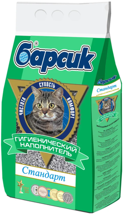 Барсик - наполнитель Стандарт 4,54л.