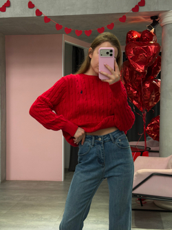 Поло Ральф красный