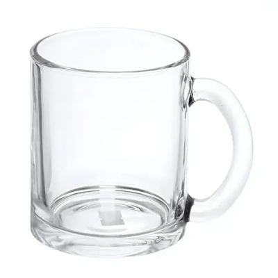 Кружка стеклянная 300мл «Чайная» 04с1208