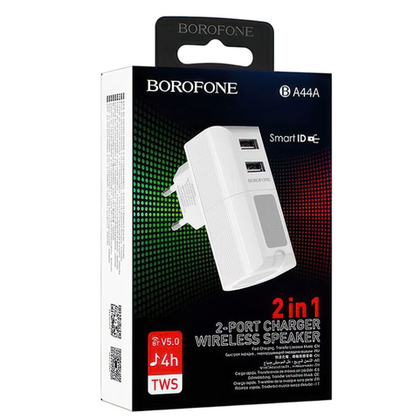 Блок-колонка BOROFONE BA44A (white)