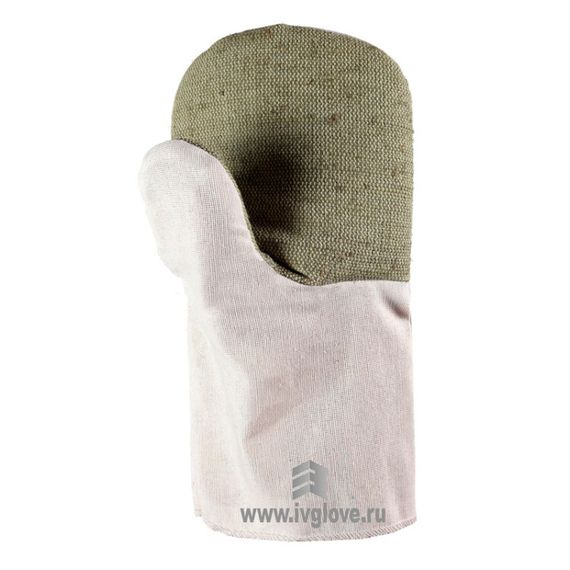 Рукавицы антивибрационные ХБ/ОП Двун. аппрет./брезент ОП/ поролон/двунитка