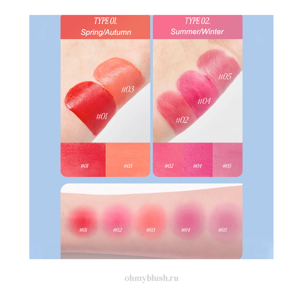 CLIO WATER SODA TINT - Увлажняющий тинт для губ