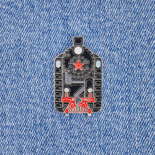 Значок паровоз Л