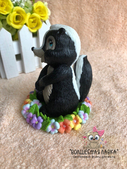 Силиконовая форма Скунс