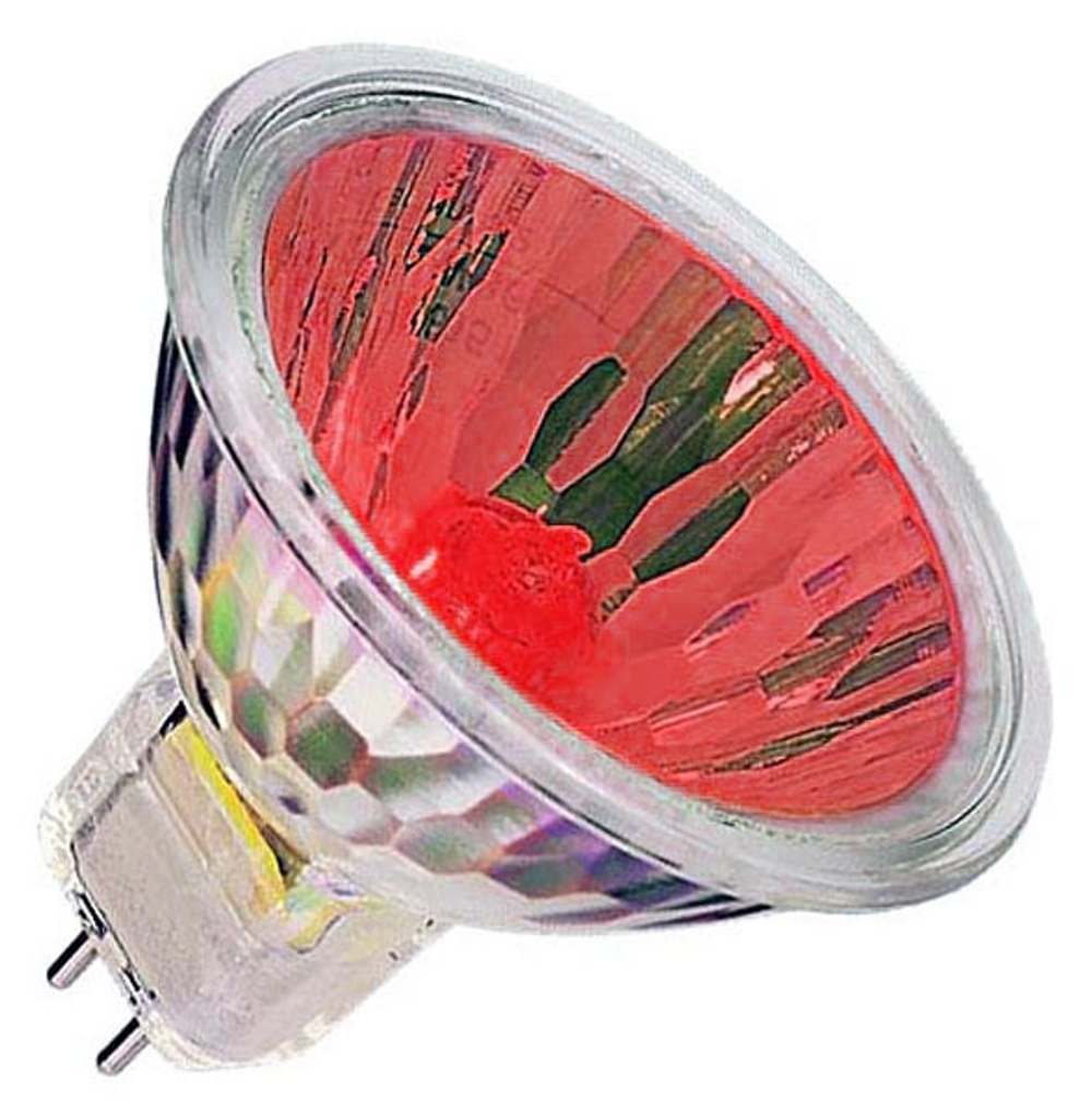 Лампа накаливания галогенная 50W 12V GU4 - цвет в ассортименте