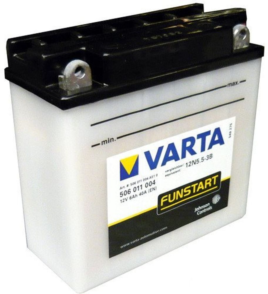 VARTA 12N5.5-3B аккумулятор