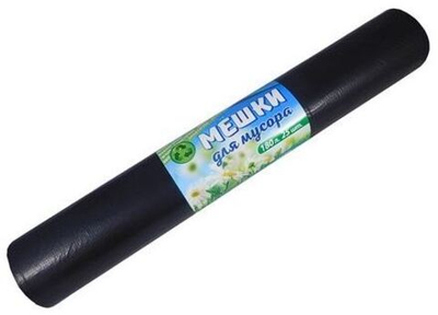 Мешки мусорные 180л/40мкм., ПВД Наша Планета (25шт/5рул.)