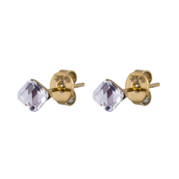 Серьги пусеты Fiore Luna Pale Pink SWE2127/1 PP G