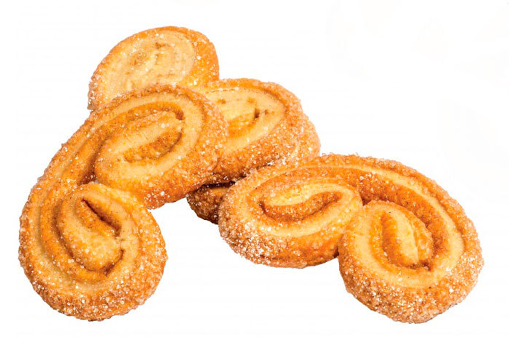 Печенье Наслада Слоеное Завитое с сахаром 2,0 кг.