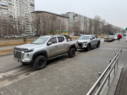 Changan hunter plus лифт-комплект регулируемой подвески 2" ST8000