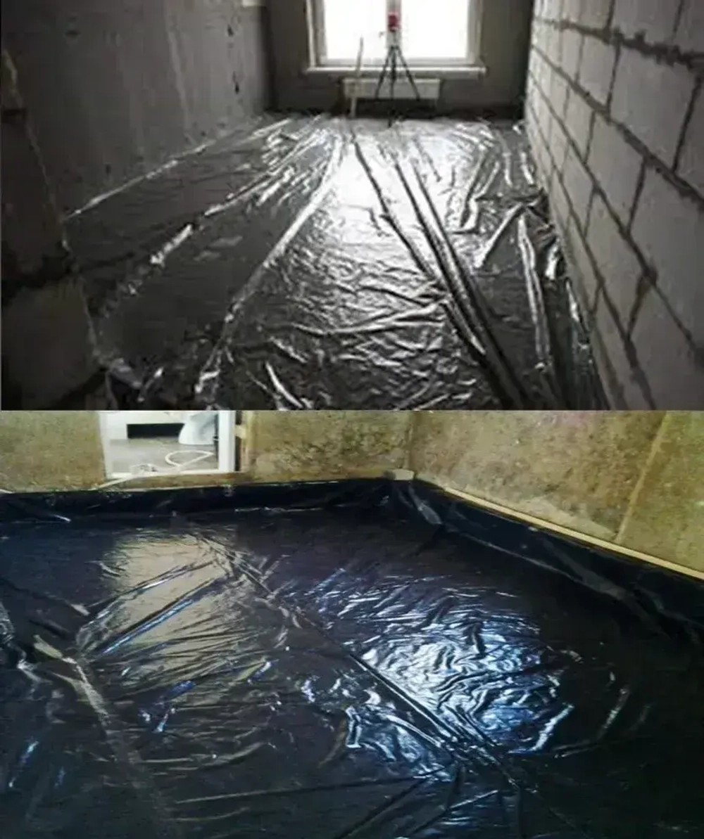 Пленка техническая полиэтиленовая 150 мкм черная (рукав 1.5*10, 30 кв.м.)