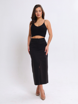 Кроп-топ на бретелях