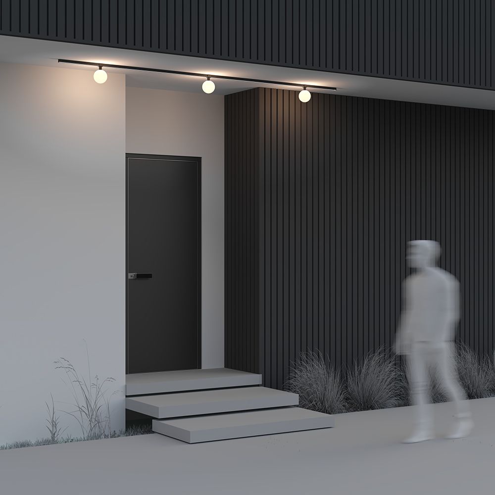 Уличный трековый светодиодный светильник Maytoni Elasity IP   O-TR01-1-S-9WB3K