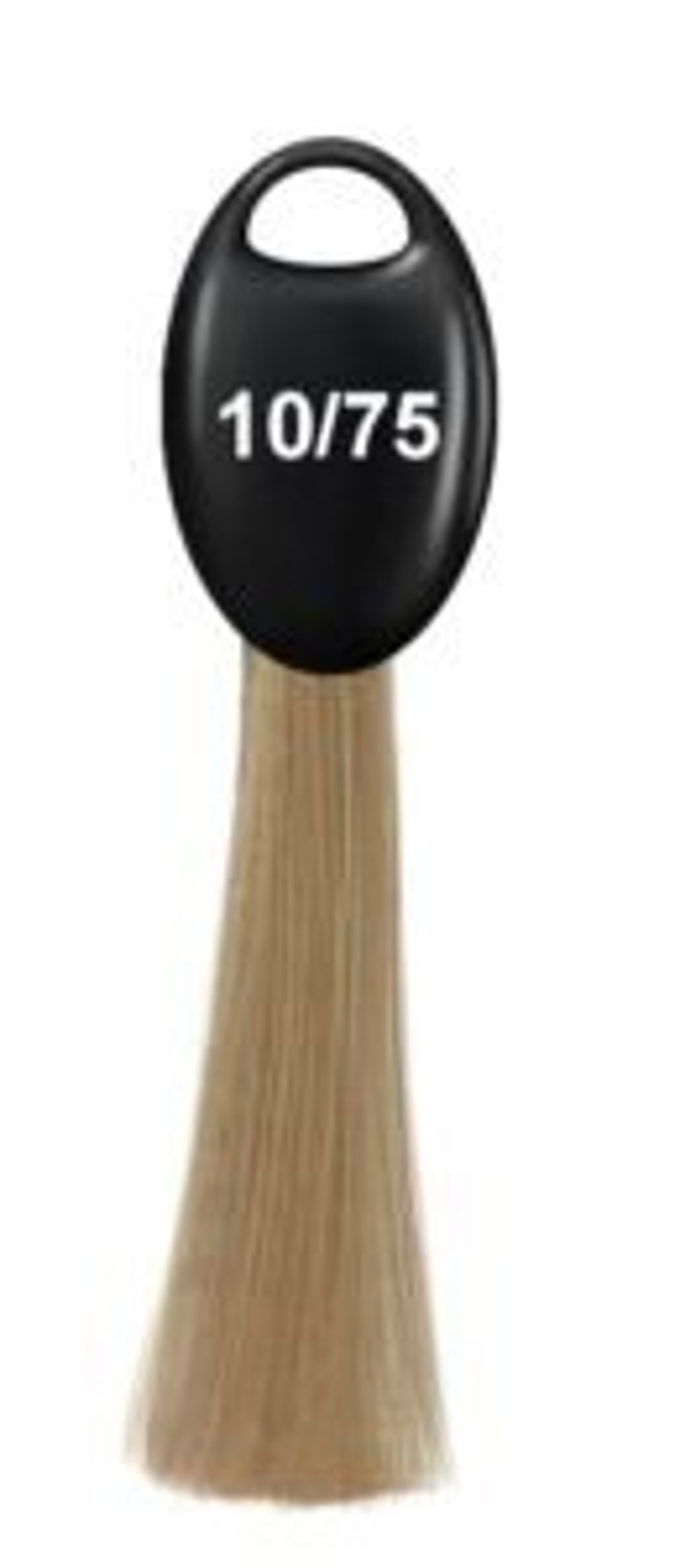 Стойкая крем краска для волос Ollin N-Joy Color Cream 100 мл, 10/75 светлый блондин коричнево-махагоновый