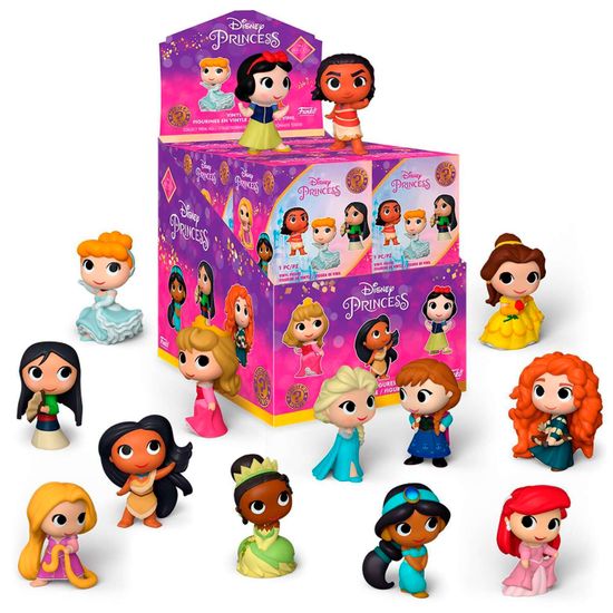 Фигурка Funko Mystery Minis Disney Ultimate Princess 1 штука в ассортименте (из 12) 54740 / Фигурка Фанко Мистери Минис по мотивам вселенной "Дисней"