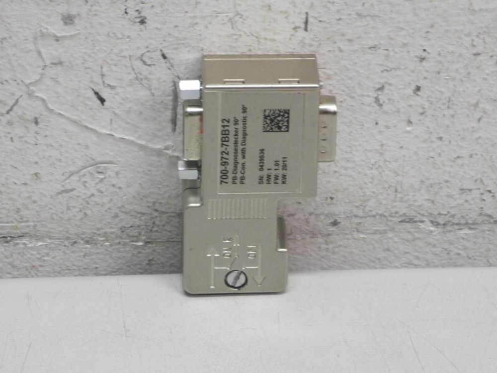 Helmholz 700-972-7BB12 Profibusstecker mit PG Anschluss