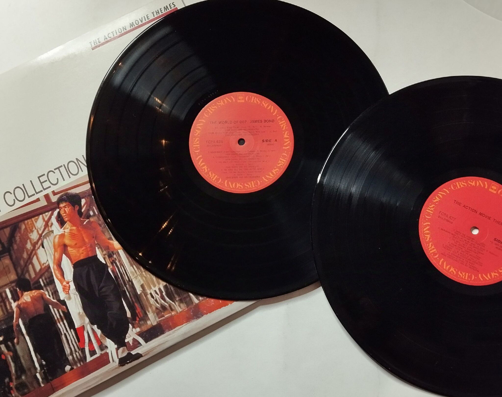 Винтажная виниловая пластинка LP The Best Collection Of Movie Themes 17 and 18 (Japan 1978) (No Obi)