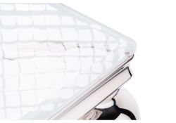 Стеклянный стол Vase 180х90х76 белый