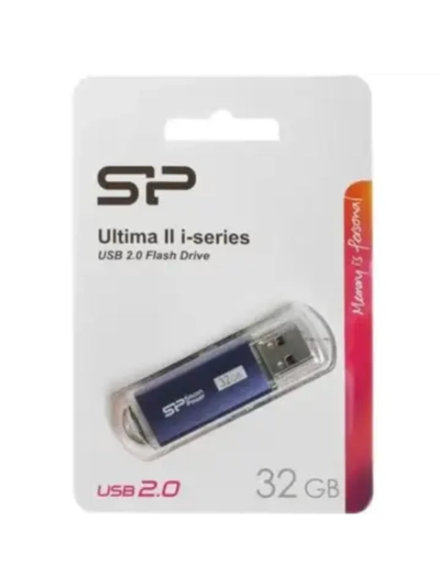 Память USB Flash 32 ГБ Power Ultima-II i-series BLUE