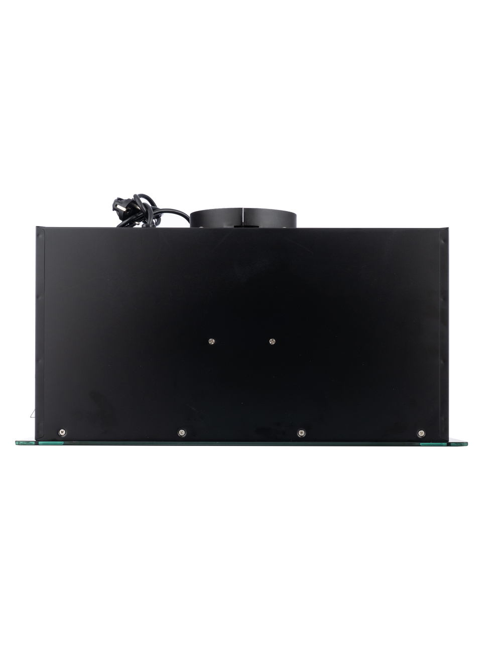 Вытяжка кухонная MACBI Ledy-60GT (BLACK) черный, D150мм,1200м3/ч, полновстраиваемая, мотор 230Ватт, стекло 60см, управл. сенсорное + управл. жестами