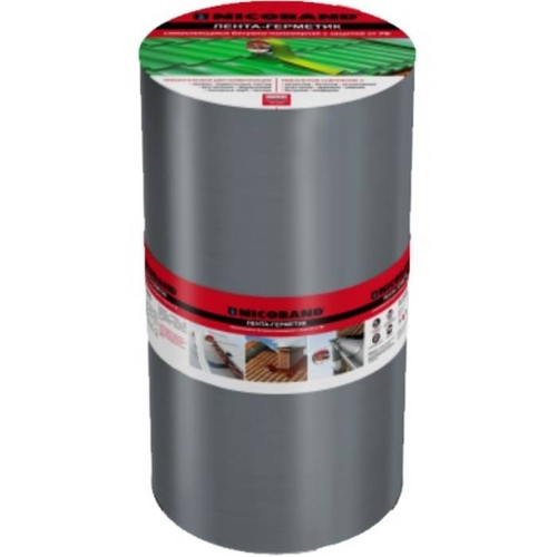 Лента герметизирующая Nicoband самоклеящаяся серая 10000х300 мм