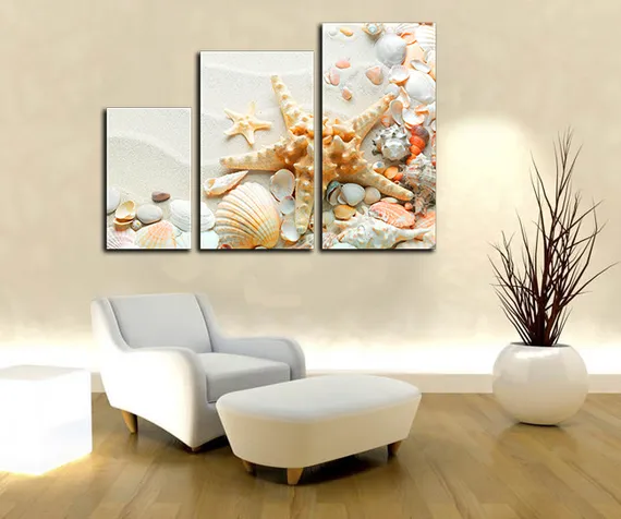 Модульная картина "Ракушки"
