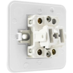 Выключатель одноклавишный для открытой установки 5 шт белый Jilion