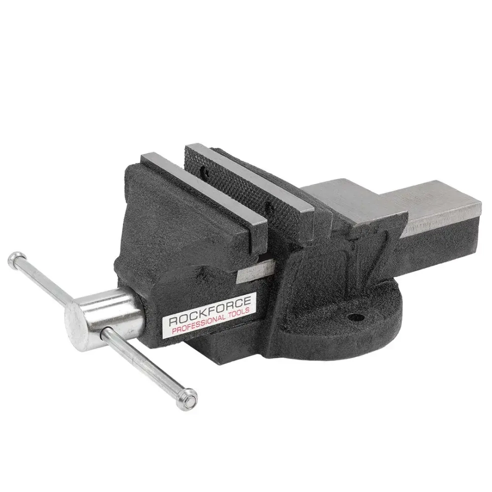 Тиски стальные с наковальней 5''-125мм RockForce##Rock FORCE RF-6540205