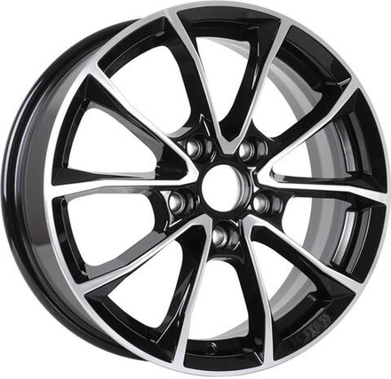 iFree Джет 6.5x16 5x108 ET 50 Dia 63.4 (блэк джек)