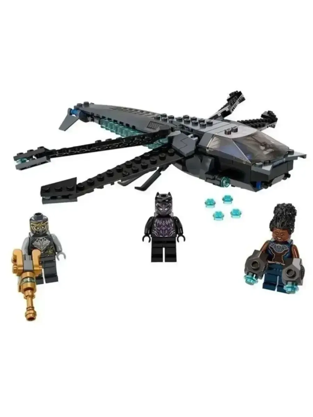 Конструктор Марвел самолет Чёрной Пантеры 220 деталей