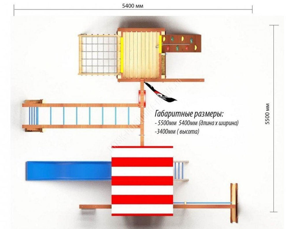 Детский игровой комплекс 17