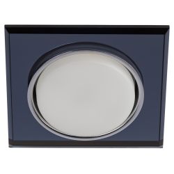 Встраиваемый светильник со светодиодной подсветкой ЭРА DK LD50 BK GX53 черный